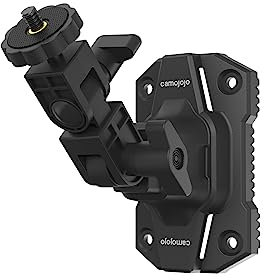 Camojojo Trail Cameras Mounting Bracket with 1/4 -20 Threaded Insert 360°Rotating Adjustable Holder for Outdoor Hunting Gear Accessory, Game Camera Holder Monitor Stand Hunting Camera Kit