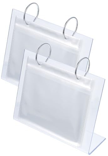 HOLIDYOYO Landschafts-fotoalbum-anzeige 2pcs Tisch-fotorahmen Acryl-foto-speicherhalter Für Wohnkultur