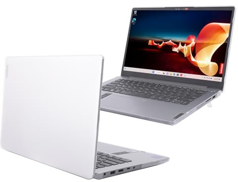 mCover Hard Shell Case for 2022-2024 Lenovo IdeaPad 1 Series 14-inch Laptops, Clear