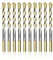 Teronbeta Multi-Material Tile Drill Bit 8mm x 10pcs Drill Bits for Masonry, Concrete, Brick, Cement, Glass, Porcelain, Plastic, Wood