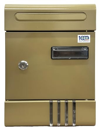 1000BRICO Cassetta Postale di Lusso Bronzo A Parete