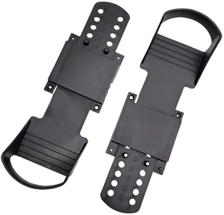 Rowing Machine Pedals - Foot Straps for Rowing Machines, Foot Plates for Rowing Machines | Exercise Machine Part Trainer Pedal Replacement, Replace