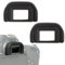 2 Stück Kamera Zubehör für Canon,Augenmuschel für Canon EF,Sucher Schutz für Canon EOS,Chromlives Augenmuschel für Canon,Fotover Augenmuschel Okularmuschel Okular Sucher für Canon EOS