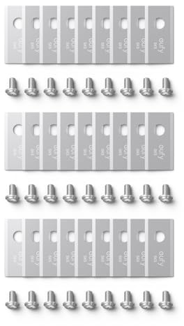 eufy Ersatzklingenbox: 3*(9 Rasenmäherklingen und 9 Schrauben) kompatibel mit eufy E15&E18