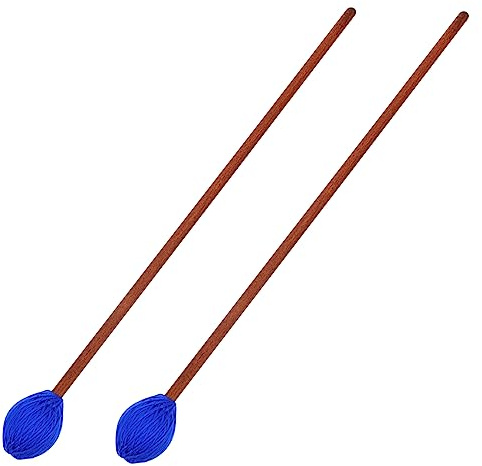 GOOHOCHY Marimba Schlägel 2 Stück Ahornholz Percussion Mallets Für Zungentrommel Und Übungstrommel Langlebig Glatt Oberfläche