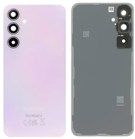 Globalstock Vitre Arrière avec Lentille de Caméra pour Samsung Galaxy A55 5G - Rose