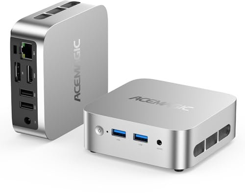 Vista V1 Mini PC -Ιntel Twin Lake N150(jusqu'à 3,6 GHz), 8Go DDR4 256Go M.2 2280 SSD Micro Ordinateur de Bureau |Dual HDMI+DP | USB3.2