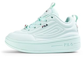 FILA Kinder Unisex Sneaker SUPERBUBBLE mit Plateausohle, Türkis (Soothing Sea), 31