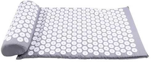 Juqoyue Akupunktur Massage Matte/Yogamatte mit Massagenoppen/Akupressurmatte Zur Linderung Von Rückendruck