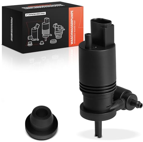 Frankberg Pompe d'eau de nettoyage nettoyage des vitres Avant 2-Pôles Compatible avec Classe B W242 W246 Classe GLA X156 Classe A W176 CLA X117 Remplacer# 2468660000