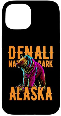 Denali Nationalpark Alaska USA Bär Design Hülle für iPhone 15