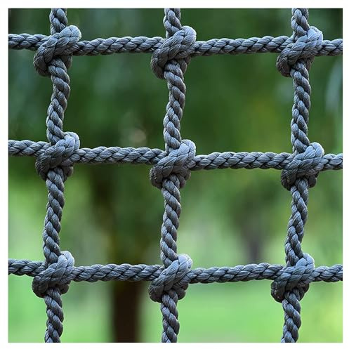 Amacthysh Outdoor Climbing Net,Protection Netting for Climbing Plants,Outdoor Indoor Decoration Net,Net Rope for Garden,Backyard,Treehouse,10 * 10m