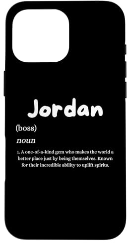 Jordan Definition Personalized Custom Costume For Jordans Case for iPhone 16 Pro Max