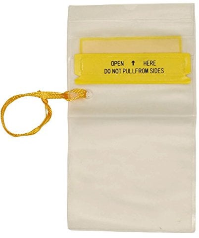 Fox Outdoor wasserdichte Dokumentenhülle, Transparent, Trageband (klein)