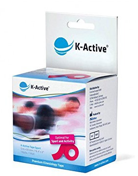 K-Active Kinesiologie Tape Sport ROT 50 mm x 5 m, 1er Box