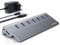 CSL USB 3.2 Gen2 Hub 7 Port Verteiler aktiv 10 Gbit/s Aktiver Betrieb mit Netzteil Metallgehäuse für PC Notebook Laptop Tablet für Windows und MacOS