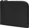 Incase Facet Sleeve Tasche für Apple MacBook Pro 13 & Air 13 & 12/13 Notebooks/Tablets [100% recyceltem Twill (Polyester) I 2 Innentaschen I Wasserabweisende Außenseite I EVA gepolstert] schwarz