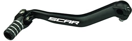 SCAR Sélecteur de vitesse anodisé Compatible avec Yamaha YZ YZX 125 250 YZ125 YZ250 05-25 Fantic XX XE 125 250 22-25 - Noir