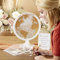 Kate Aspen 22101NA Wedding Guest Book Hochzeits-Gästebuch-Alternative, Polystyrol (PS) Holz Papier MDF, Globus/Flugzeuge