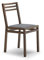 groove Stuhl CRIZIA 1.01.0, Esche, Wenge'/Anthrazit, u, 13 Einheiten