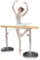 Ballettstange Mobile Ballettstange aus Edelstahl, höhenverstellbar und Joystick-Verlängerungsstange aus Holz, geeignet for Erwachsene und Kinder (Size : 2M/6.6FT)