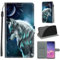 Handyhülle für Samsung Galaxy S10 Plus Hülle, Premium PU Kunstleder mit [Kartenfach] [Standfunktion] Flip Stoßfeste Handyhülle kompatibel Samsung Galaxy S10 Plus