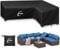 Kipiea Abdeckung Loungemöbel L-Form Gartenmöbel Abdeckung Wasserdicht, 420D Abdeckung Loungemöbel Winddicht, L Form GartenLounge Abdeckplane für Ecksofa Gartenmöbel (Rechte Seite 264x214x85x78cm)