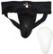 WARX Groin Guard With Gel Cup Boxing MMA Protector Box Martial Arts Abdo Jock Karate Taekwondo Abdominal Protector (XXL)