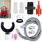 Recuperateur d Eau de Pluie pour Tuyau de Descente Ø 70-100mm,Collecteur Eau de Pluie Gouttiere,Recuperateur Eau de Pluie pour Toitures Jusqu'à 80 m²,Kit de Récupérateur d'eau,avec Un Tuyau de 1 Mètre