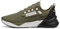 PUMA Erwachsene Retaliate 3 Laufschuhe 43, Olive Black Green