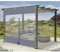 Pannelli laterali in PVC trasparente per pergola, gazebo, tende impermeabili con cerniera per esterni, patio, veranda, garage, copertura 2,7 x 2 m