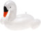 JOINPAYA Aufblasbarer Bier Schwan Form Wasser Bierhalter Schwimmmatte PVC Material Weiß