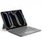 Inateck Keyboard Case Compatible with iPad Pro 11 inch M4 2024, Ultralight Keyboard for iPad Pro 11 inch M4 2024, Detachable, with Touchpad, KB04122-11 Gray