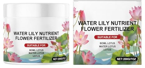 Fertilizzante del giglio per l'acqua, Fertilizzante della pianta d'acqua in polvere in polvere di, da 200 g di nutrienti gily nutrienti in polverea crescita cibo sistemi idrici Coltivazione
