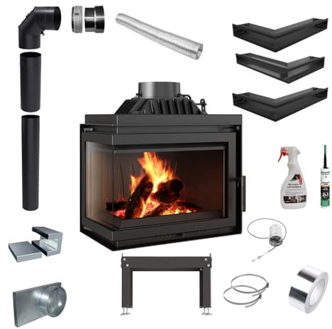 KRATKI Kaminofen Gusseisen 8kW SIMPLE 200fi Schwedenofen BImSchV Stufe 2