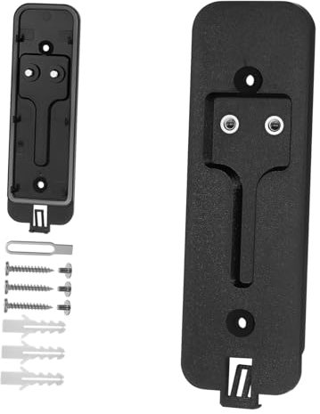 HOMSFOU Doorbell Mount No-Drill Replacement Backplate Easy Install Wall Mount Accessory