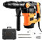 Demolition Hammer 1600W Rotary Hammer Drill Max Drilling 42mm 3 Modes Corded Demolition Chipping Metal Concrete Breaker Jackhammer
