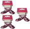 Mibella Kinder Haargummi Zopfspirale mit Leoparden-Schleife, 3er Set, Rosa-Schwarz, Haarschmuck für Mädchen Haarschmuck, Haardesign, Haarpflege 23700