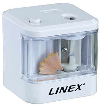 LINEX Elektrischer Anspitzer, weiß