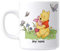 Personalised Winnie The Pooh Gift Ceramic Mug