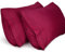 Lirex 2er Pack Kissenbezug 50 x 75 cm, Weiche Gebürstete Mikrofaser-Kissenbezüge, Hotelverschluss kopfkissen bezug，Kopfkissenbezug aus weichem Mikrofaser ，Oeko-TEX Zertifiziert (Weinrot)