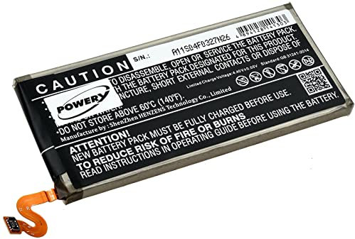Batteria per Smartphone Samsung Galaxy Note 9 TD-LTE, 3,85 V, Li-Polymer