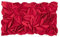 King Rose Handmade 3D Flower Throw Pillow Cover Decorative Cushion Cover Soft Pillow Case Sham for Sofa Couch Bed Living Room Home 12 X 20 Inches Velvet Christmas Red