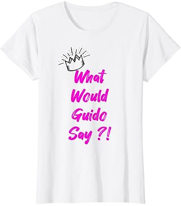 What Would Guido Say?! Shopping Fanatiker Damen Frauen T-Shirt