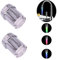 Lot de 2 robinets d'eau LED à 3 couleurs sensibles à la température - Changement de couleur pour cuisine et salle de bain