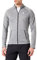 Odlo Herren Langarm Shirt mit Reißverschluss TENCIA, grey melange, XL