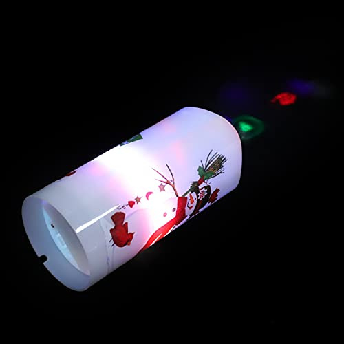 Uonlytech 1stück Weihnachtsprojektion Licht Weihnachtsdekoration Mit Design Für Festliche Atmosphäre Wohnzimmer Schlafzimmer Und Esszimmer