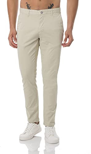 Toocool Pantaloni Uomo Chino Cotone Casual Eleganti Primavera Basic G6582