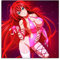 QINGRONG Anime Cute Girl Gremory Rias High School DxD Poster 18 Gifts Canvas Painting Poster Wall Art Decorative Picture Prints Modern Decor Framed-unframed 12x12inch(30x30cm)