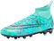 Csgkag Fußballschuhe Herren High Top Spike Cleats Trainingsschuhe Outdoor Professionelle Fussballschuhe Kinder Jungen Fg/Ag Sport Football Schuhe,Moonlight,EU37